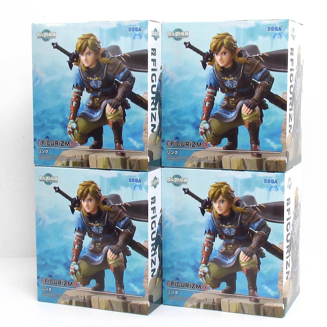 FIGURIZMα ゼルダの伝説 リンク フィギュア 4個セット U8257