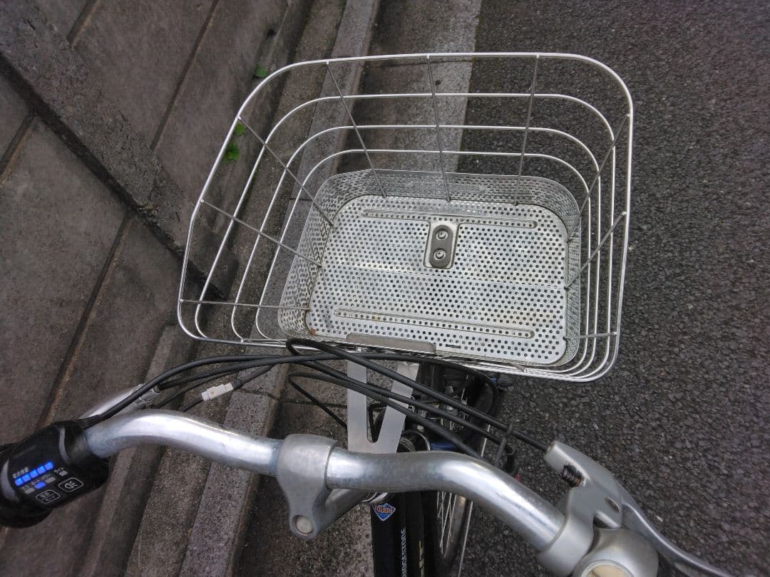 6月27日まで値下げ　BRIDGESTONE アルベルトe 27インチ　ネイビー