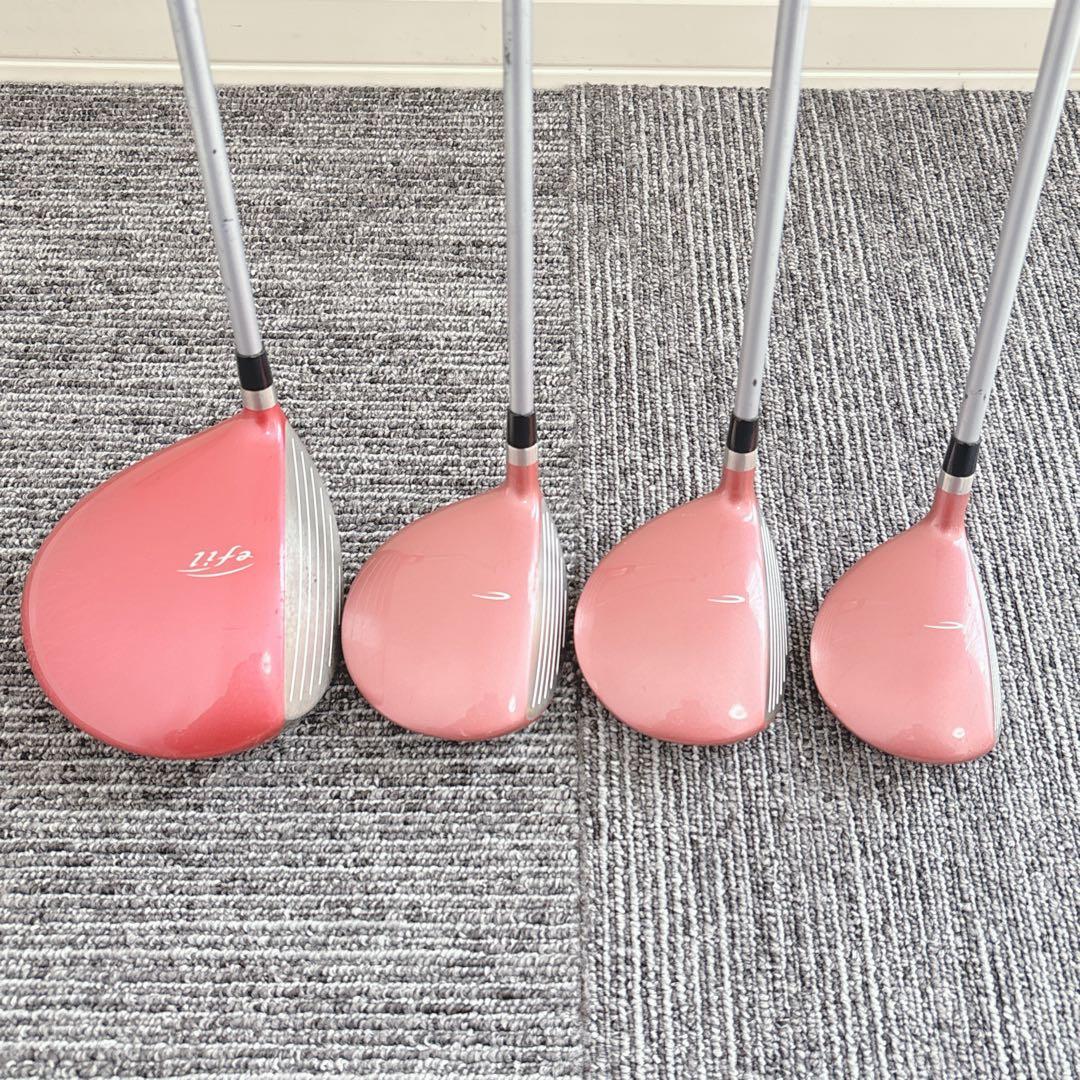 超豪華❗️ミズノ/ efil 初心者 レディース ゴルフ クラブフレセット