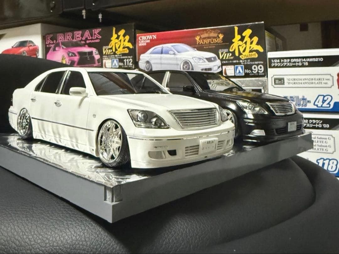 アオシマ UCF31 セルシオ 2台セット