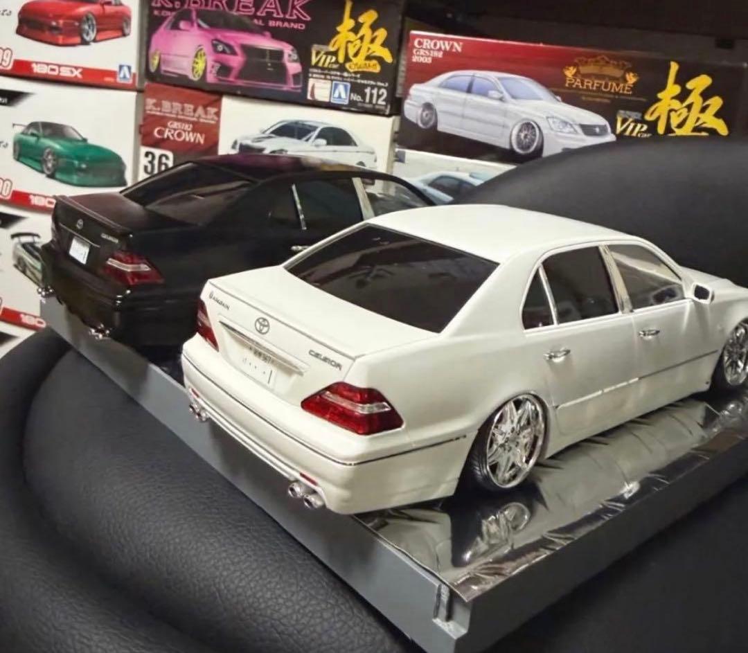 アオシマ UCF31 セルシオ 2台セット