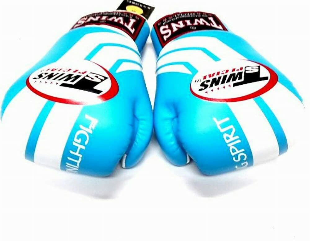 新品 正規 TWINS 本格ボクシンググローブ 本革製 サイズ選択　Ｆｓ水白