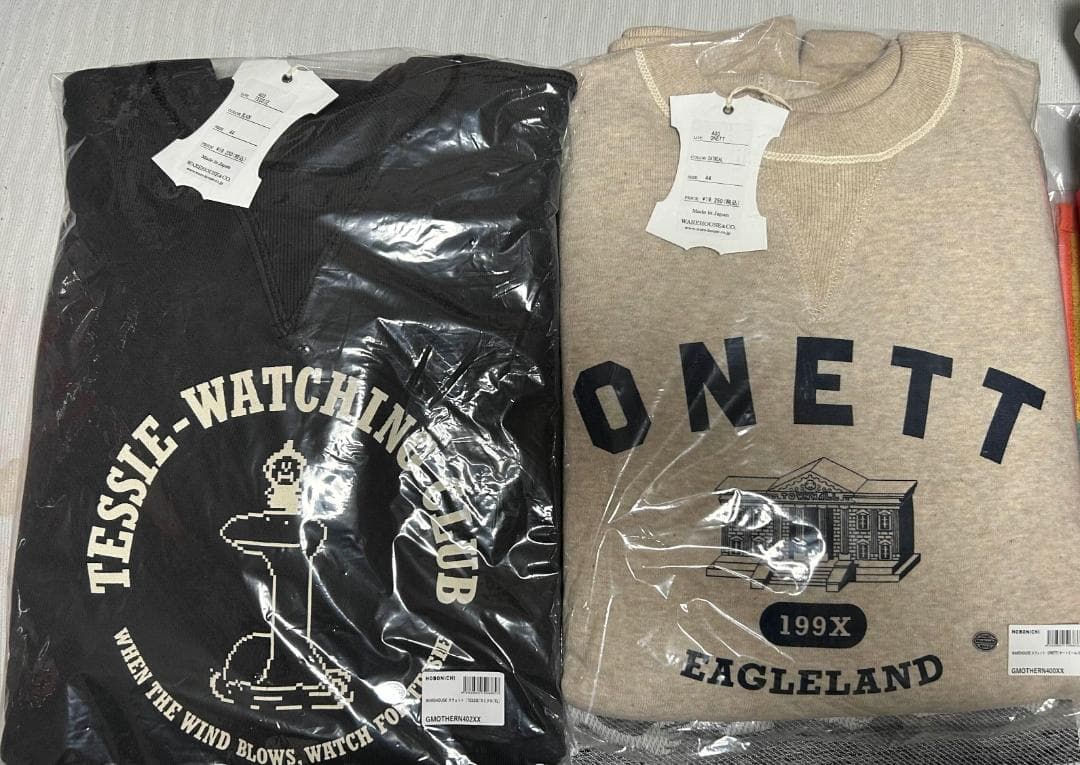 WAREHOUSE スウェット（ONETT）（TESSIE） 2枚　セット