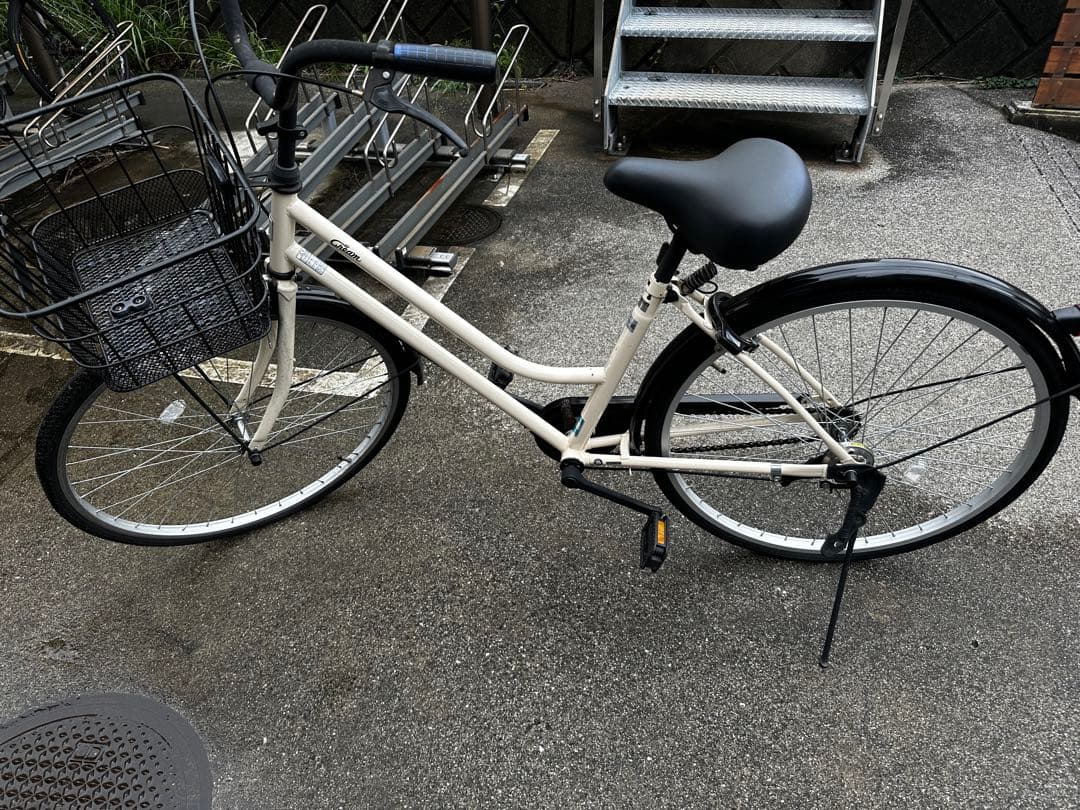 「手渡し限定　神奈川県」Cream City ママチャリ 自転車