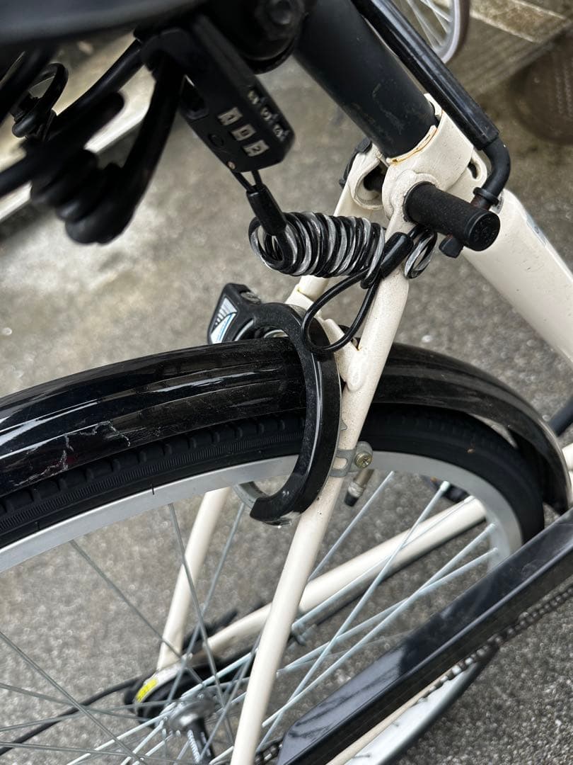 「手渡し限定　神奈川県」Cream City ママチャリ 自転車