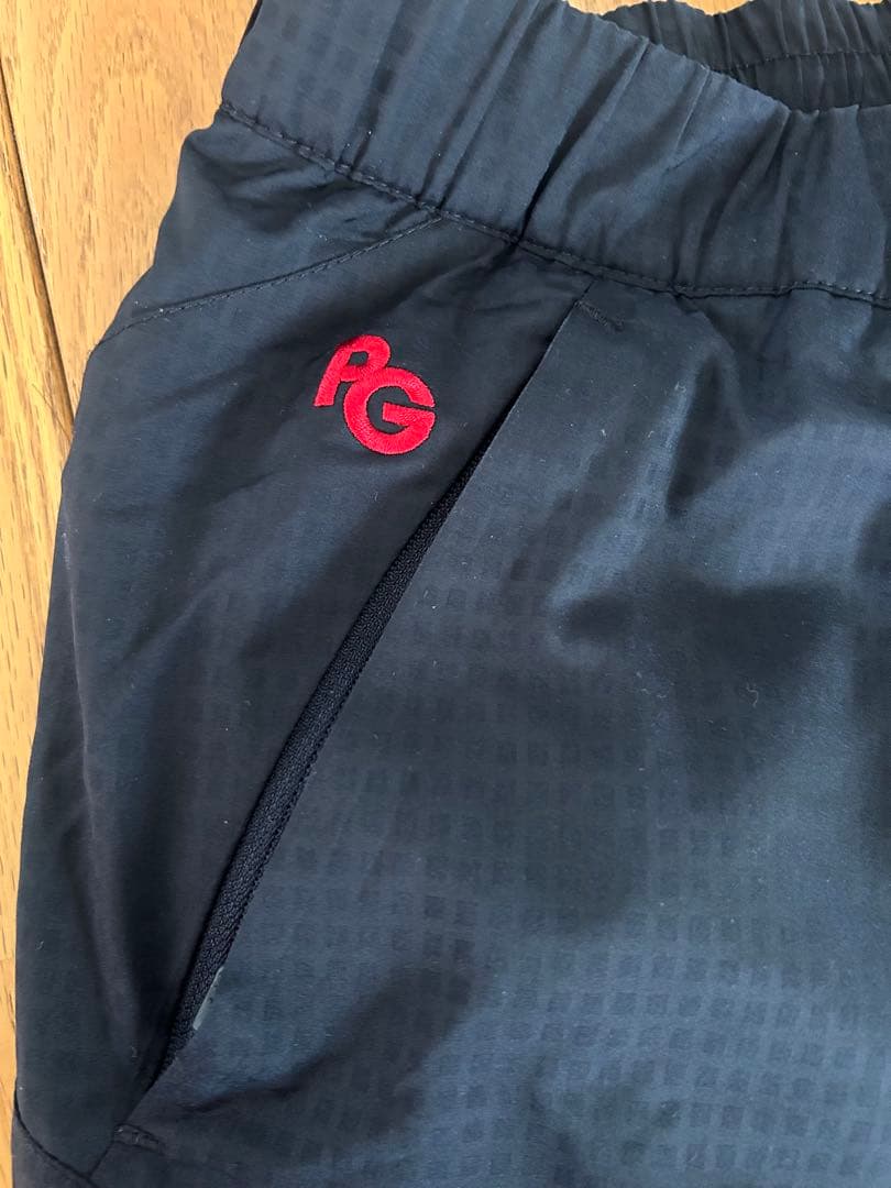 PEARLY GATES ブラックウォームパンツ