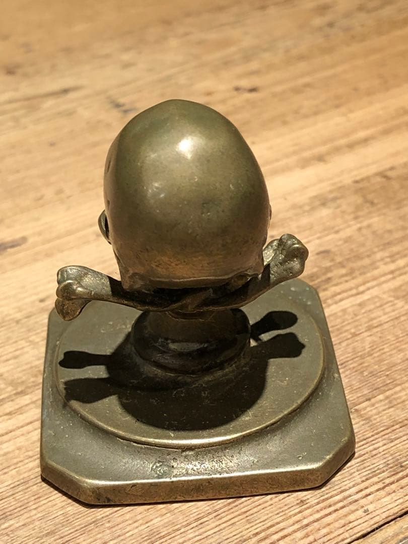 ビンテージ　スカル　髑髏　骸骨　ネイバーフッド　インダストリアル　weirdo