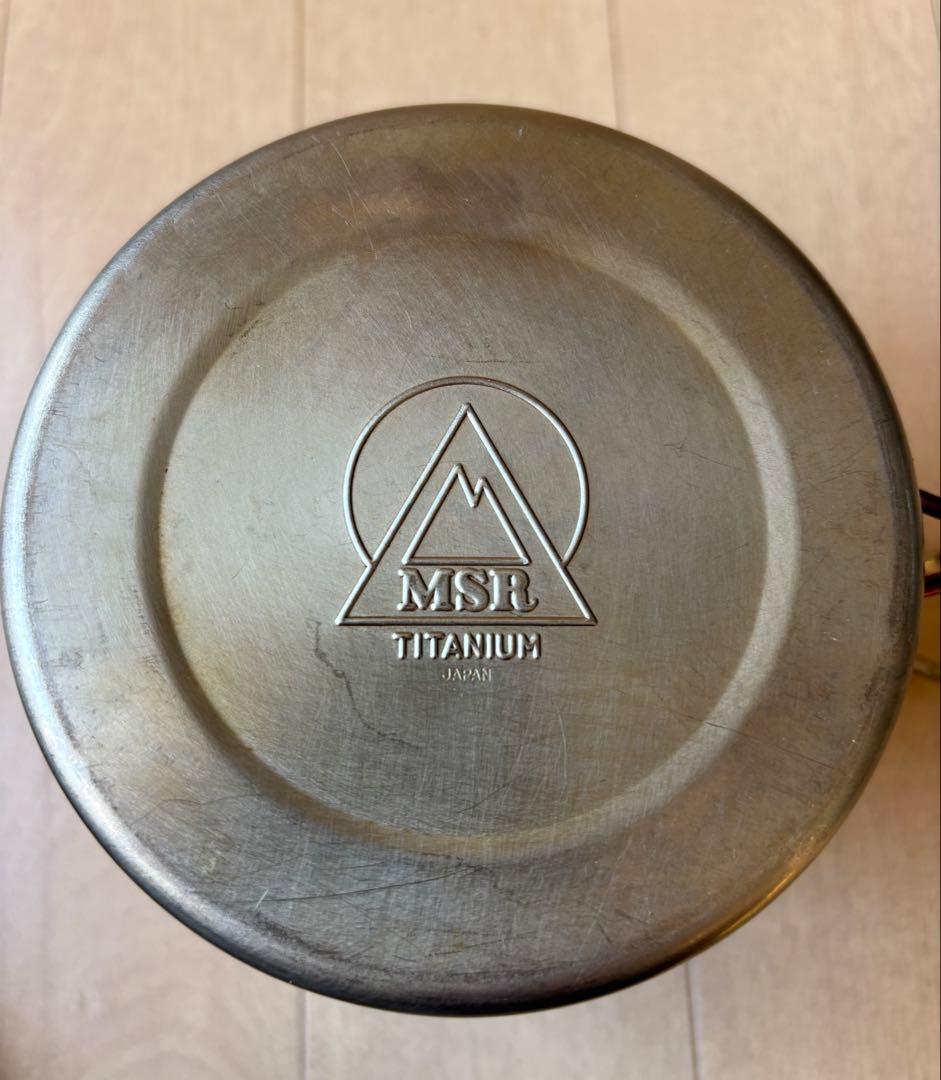 名作 MSR チタンケトル ヴィンテージ チタンクッカー wanderout