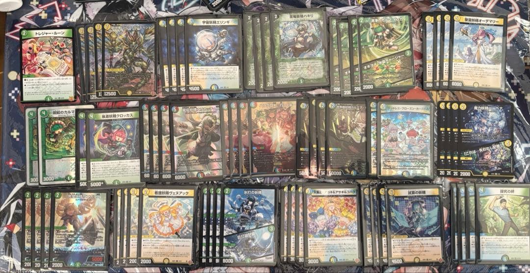 デュエマ　引退品　スノーフェアリーデッキパーツ多め