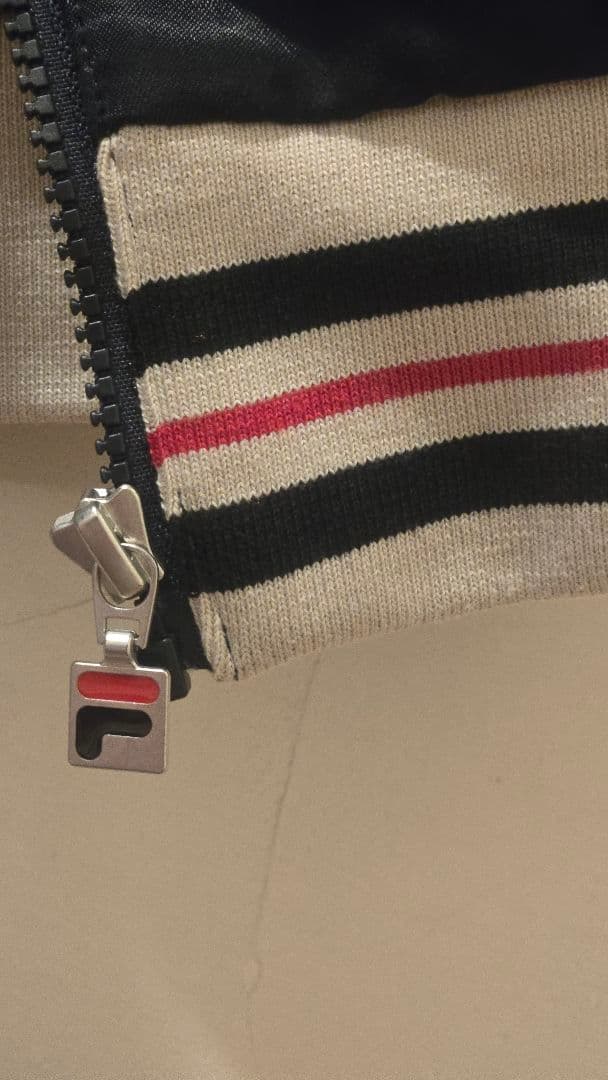 FILA フィラ トラックジャケット ブルゾン ネイビー 、Mサイズ、レディース