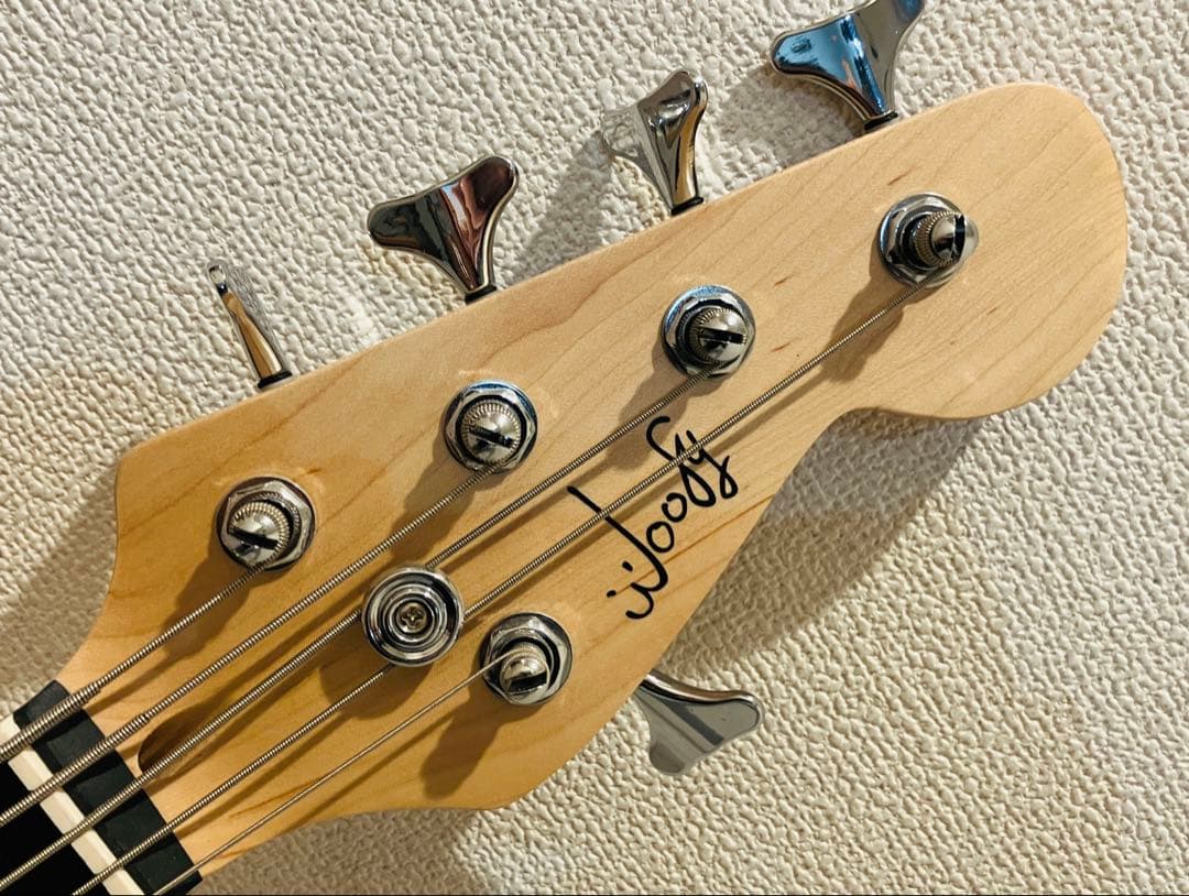 ◎woofy bass woo5 5弦PB チェリーサンバースト 状態良好です◎