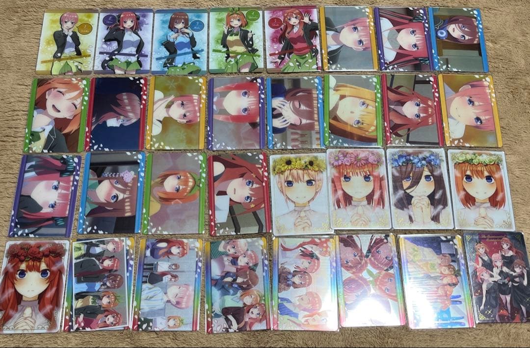 五等分の花嫁ウエハース　メタルカードコレクション　過去弾コンプリート