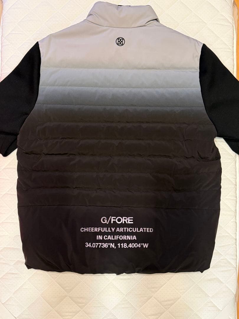 G/FORE グレー ブラック グラデーションダウンジャケット サイズ2