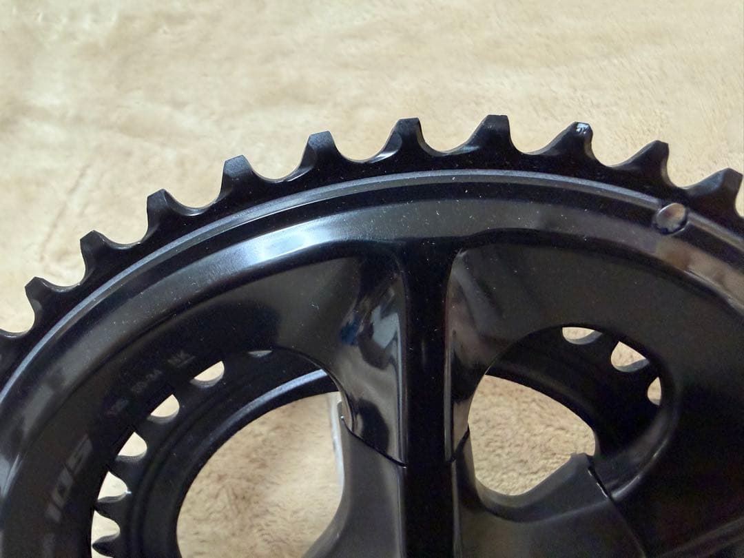 【未使用】4iiii パワーメーター付きシマノ105 12s 165mmクランク