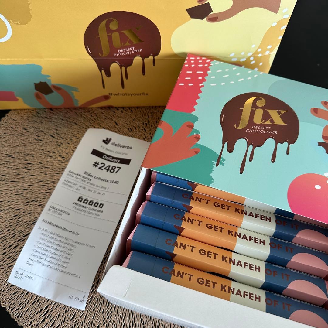 Fix Dessert Chocolatier 6枚Box 袋付き　ラスト