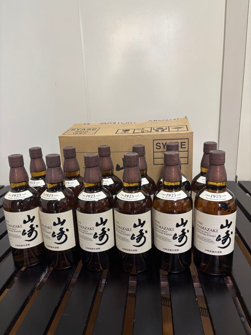 山崎 シングルモルトウイスキー 700ml 12本入