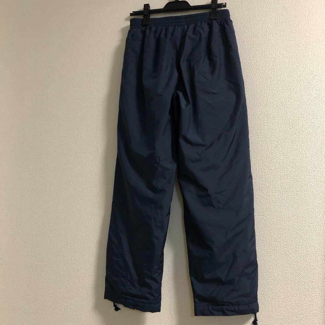 セットアップ デサント★中綿 ジップアップ サーモ パーカー 裏起毛 ネイビー