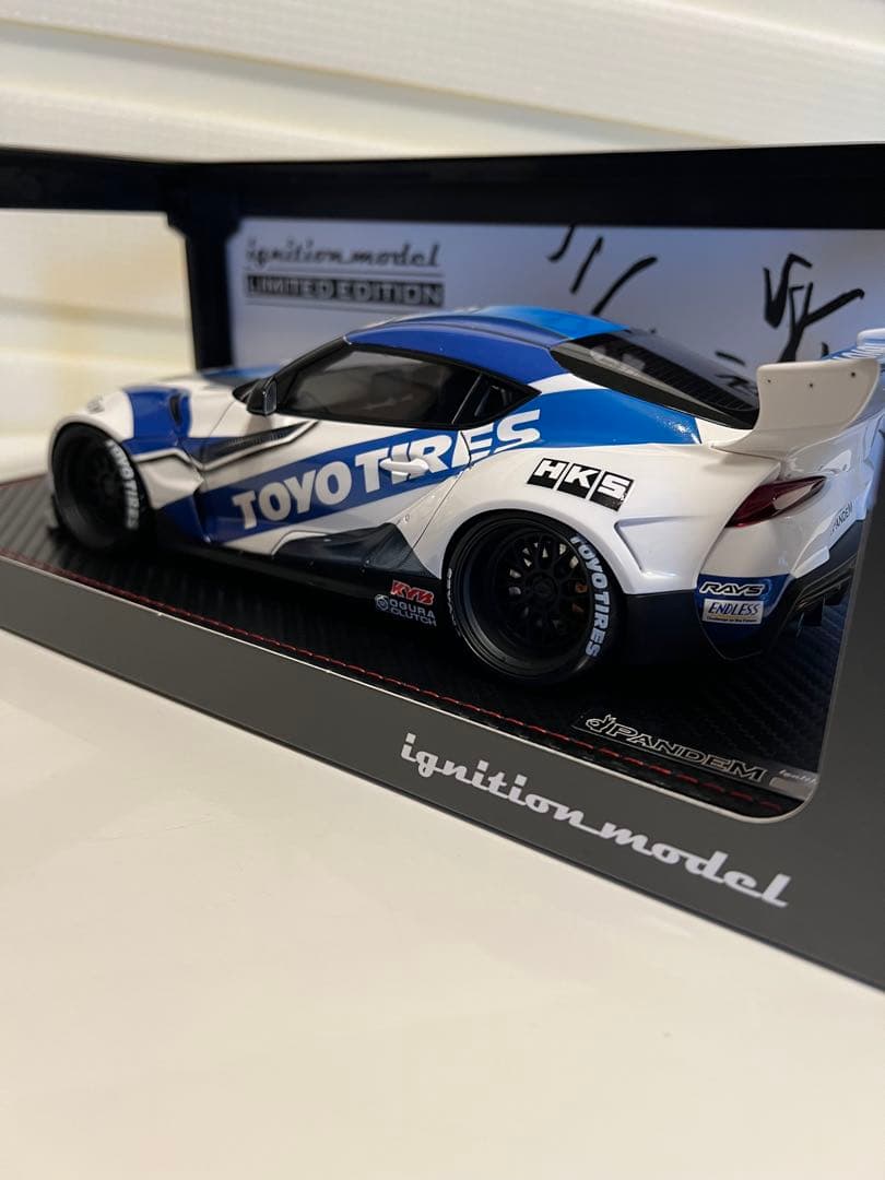 イグニッションモデル スープラ TOYO TIRES 限定版1/18