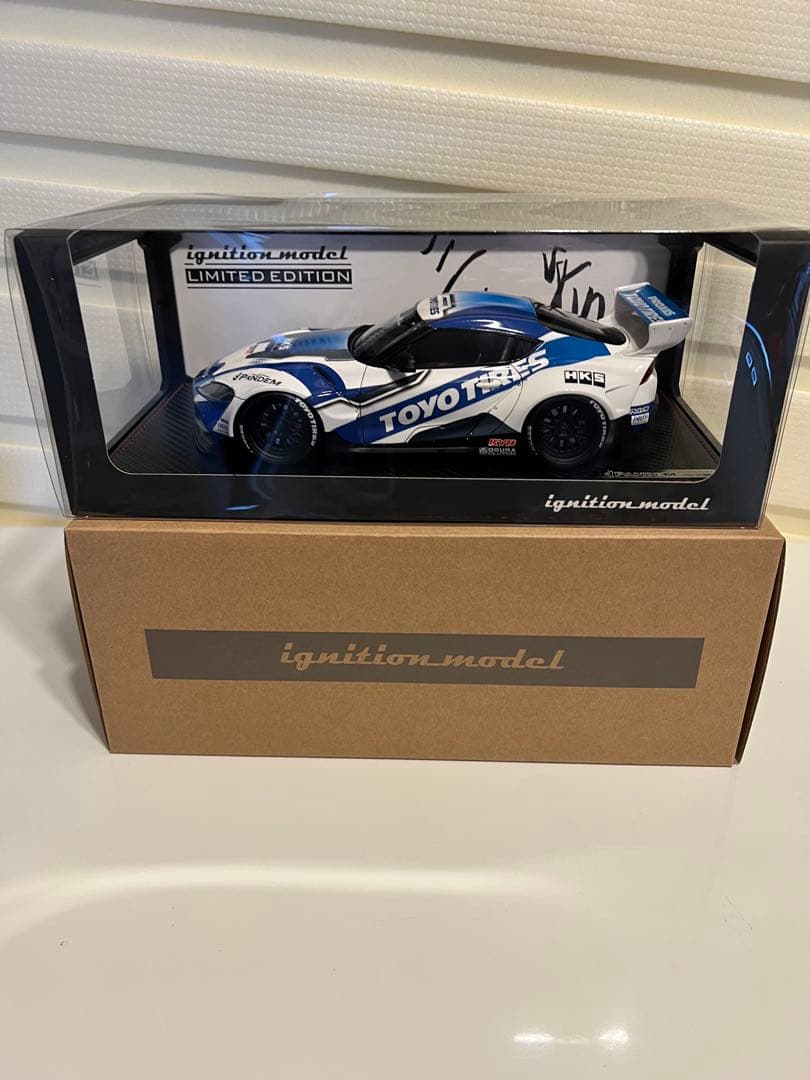 イグニッションモデル スープラ TOYO TIRES 限定版1/18