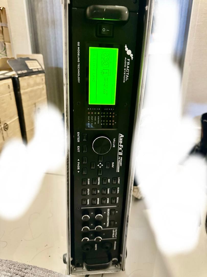 fractal audio axe fx2/w HATAノブ