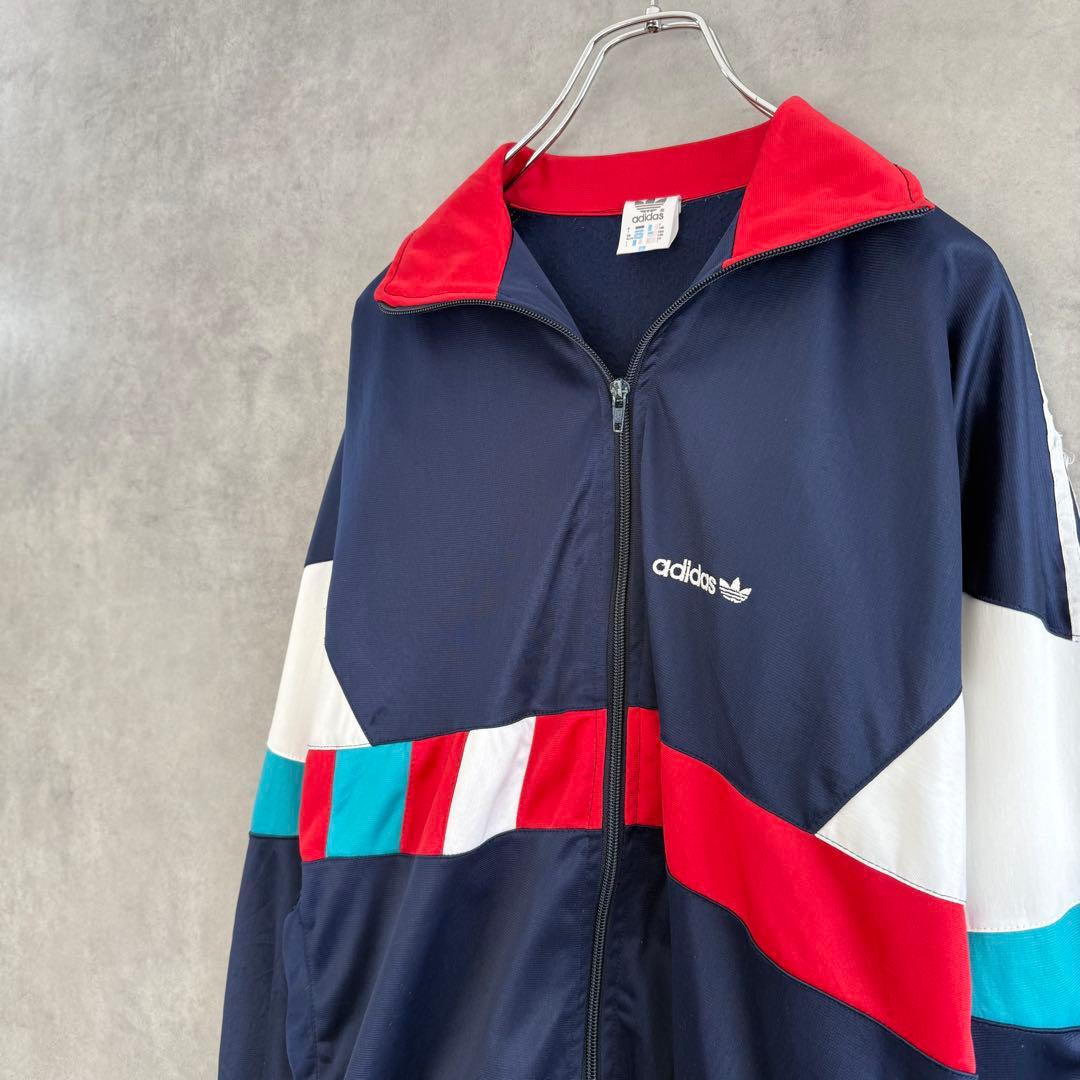 90s ヴィンテージ old adidas アディダス トラックジャケット L