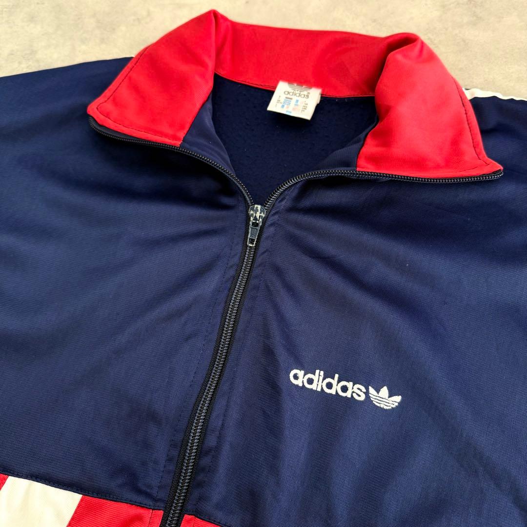 90s ヴィンテージ old adidas アディダス トラックジャケット L