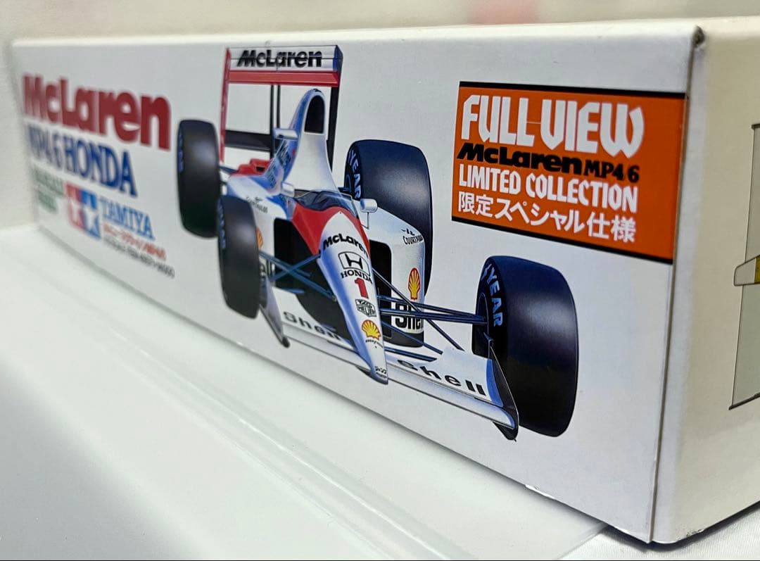 MacLaren MP4/6 HONDA 1/12 TAMIYAセナ人形付限定品