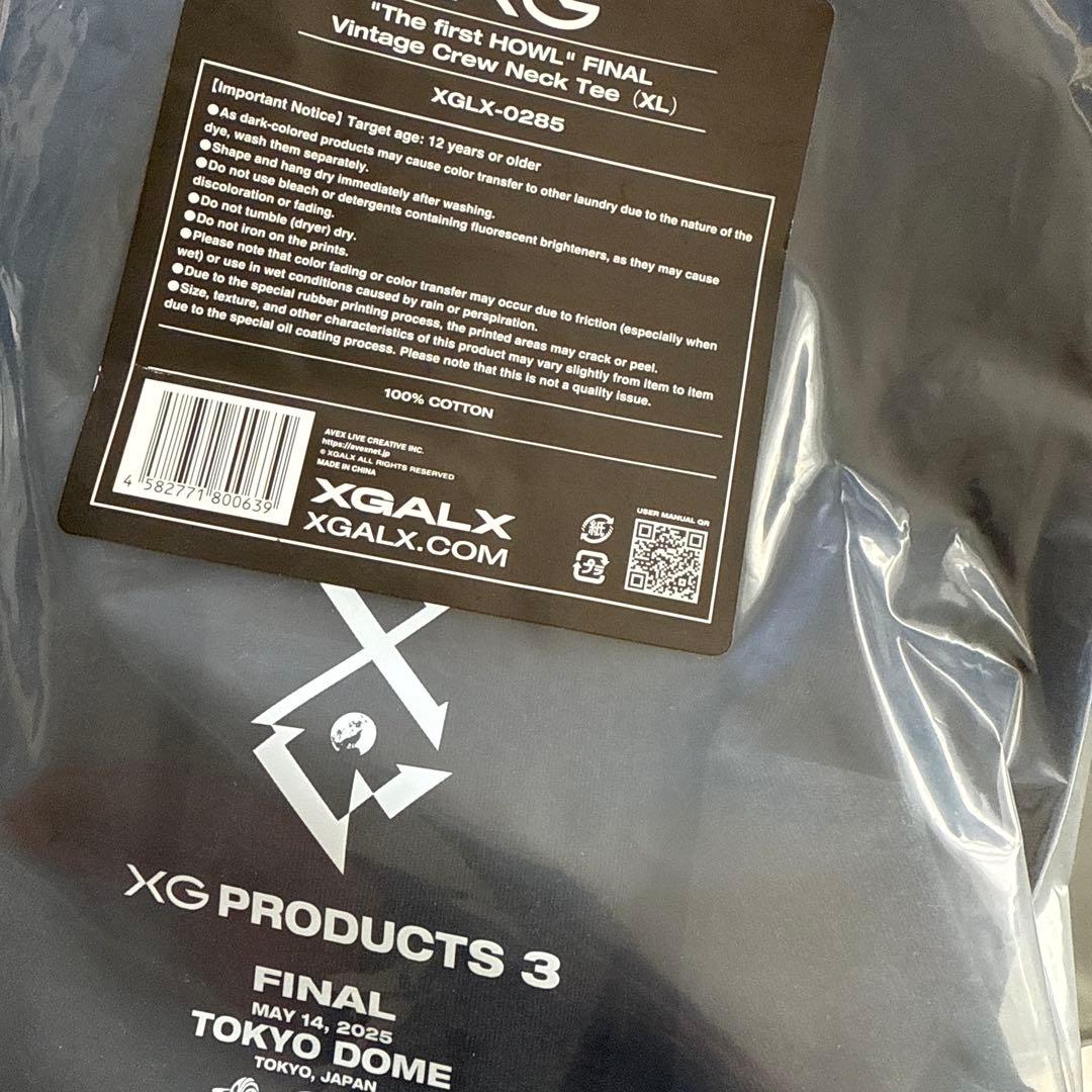 XG THE FIRST HOWL Tシャツ、XG Tシャツ