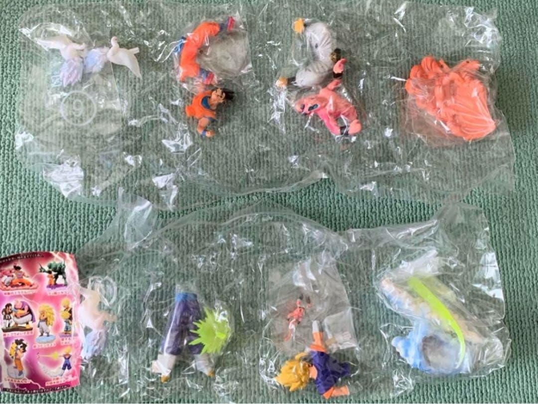 ドラゴンボールカプセルネオ 帰ってきたブウ編 全種彩色セット