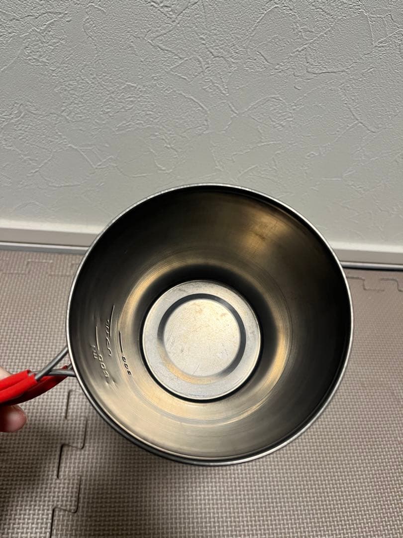 カップヌードル型チタンクッカー