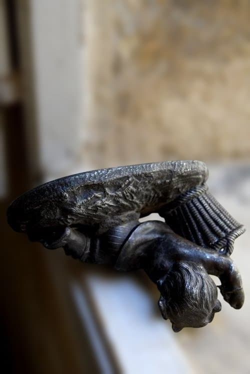 フランス19世紀　バッカス（葡萄の収獲の神様）のアンクリエ　美品　アンティーク