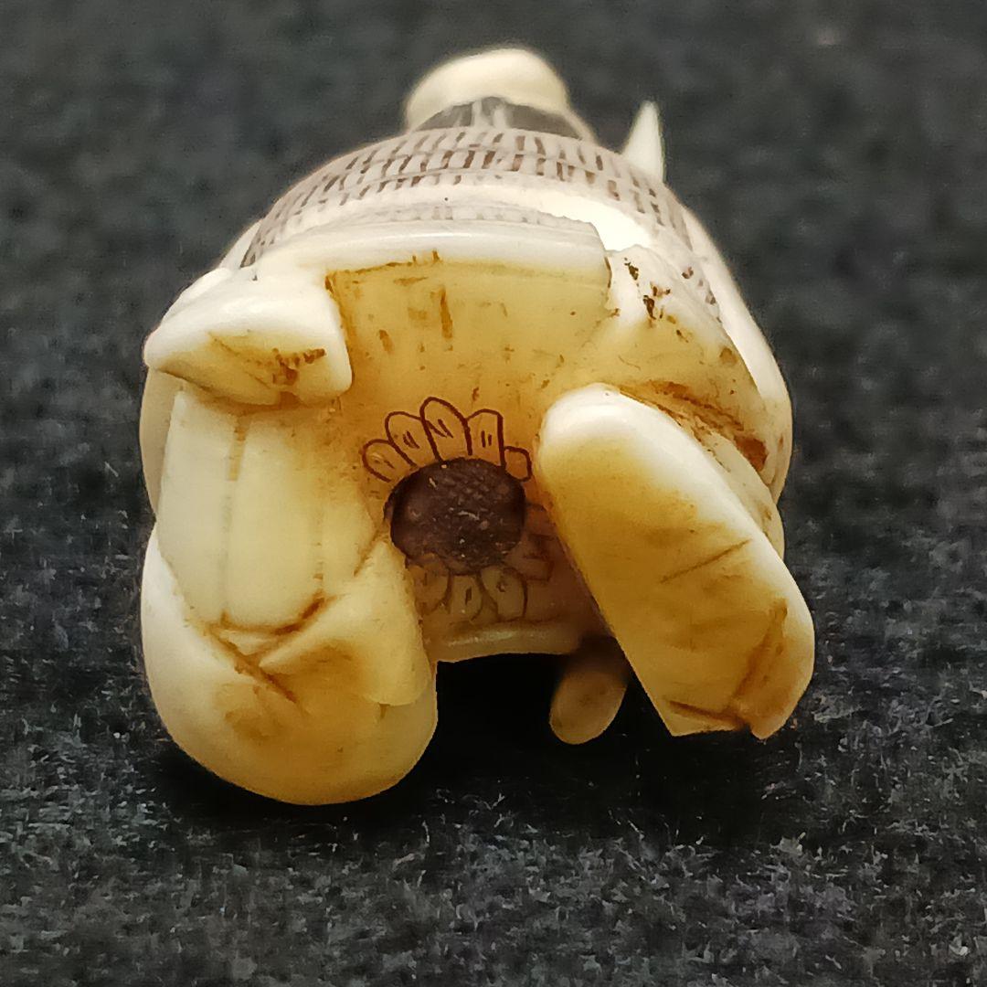 時代物 高級彫刻 人物彫刻 根付 提物　ひ