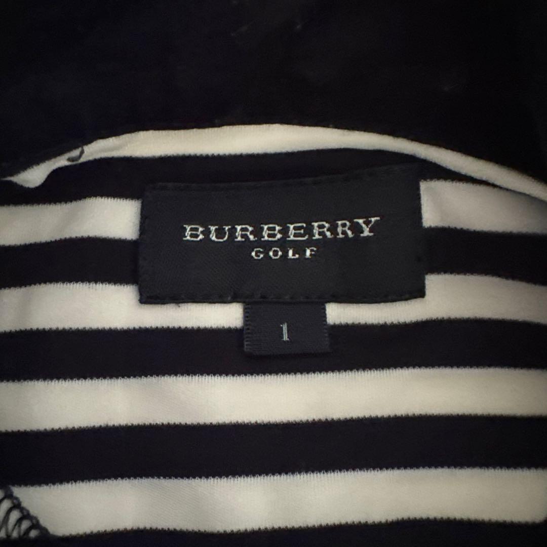 希少　バーバリー　ゴルフ　ストライプデザイン ゴルフウェアセット
