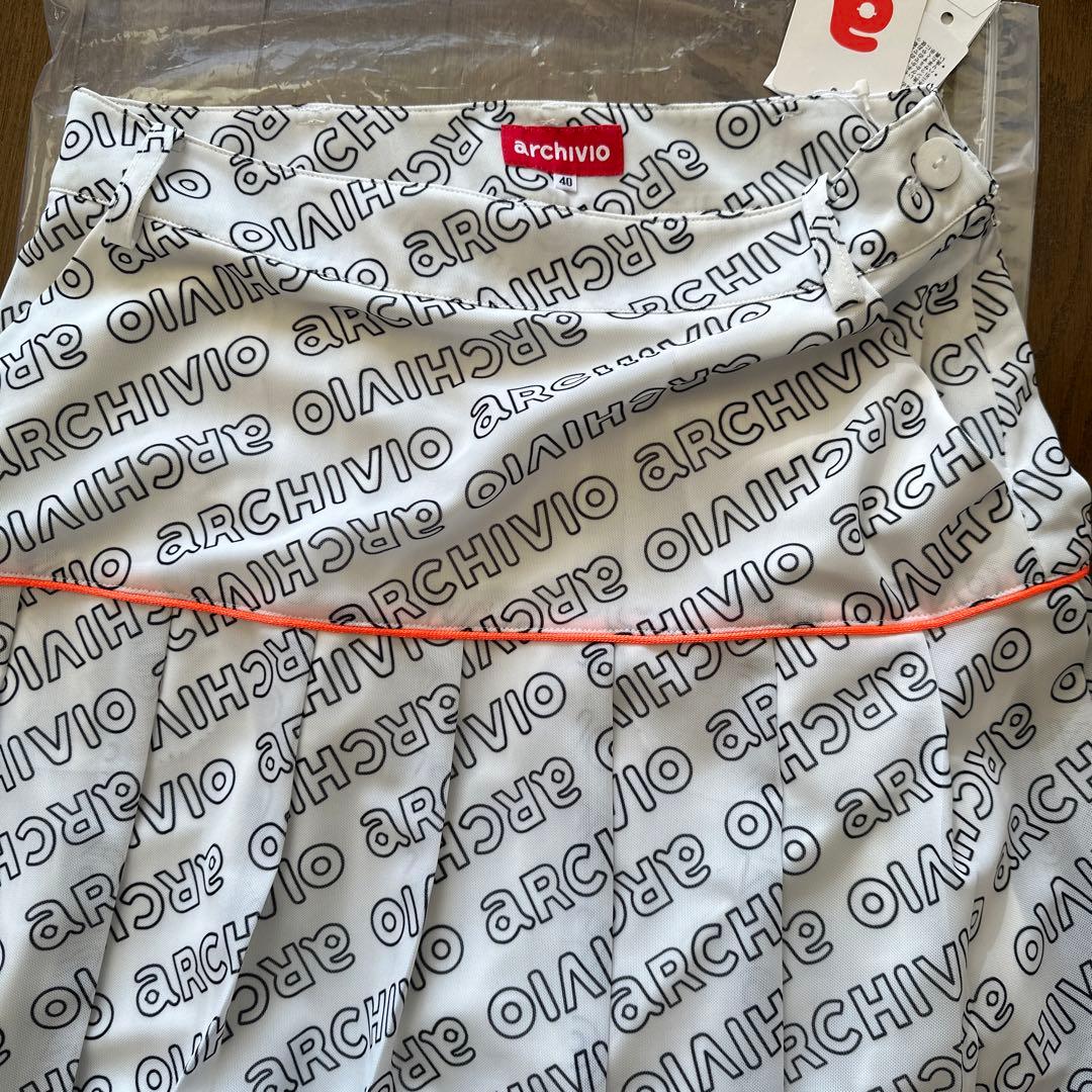 期間限定お値下げ中★アルチビオ　プリーツスカート　総柄　ブラック