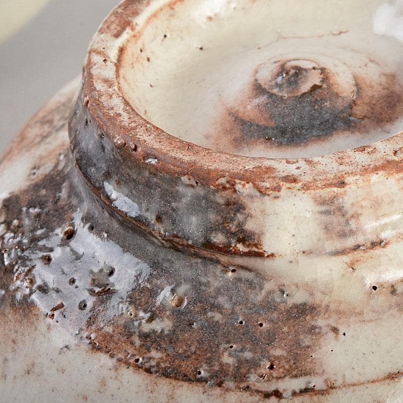 茶道具　萩焼　一立窯　浦裕作　萩茶碗　五客　共箱　V　8896