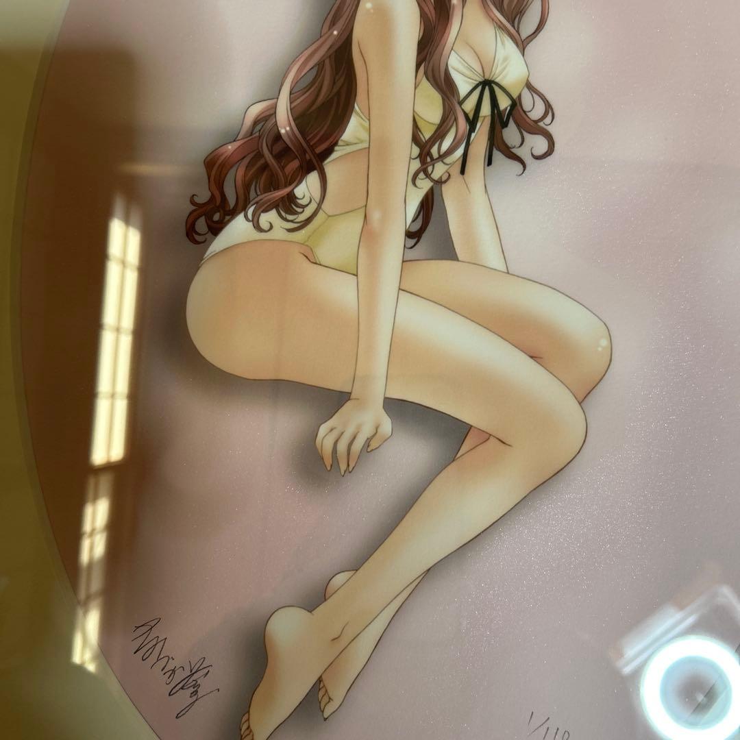 きみづか　葵　GOLD F ISH アールビバン　直筆サイン　ナンバー1