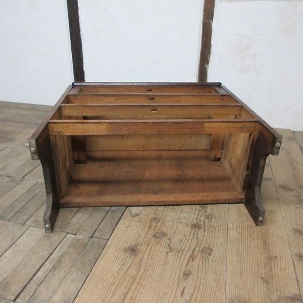 イギリス アンティーク 家具 ライティングビューロー デスク 机 6024e