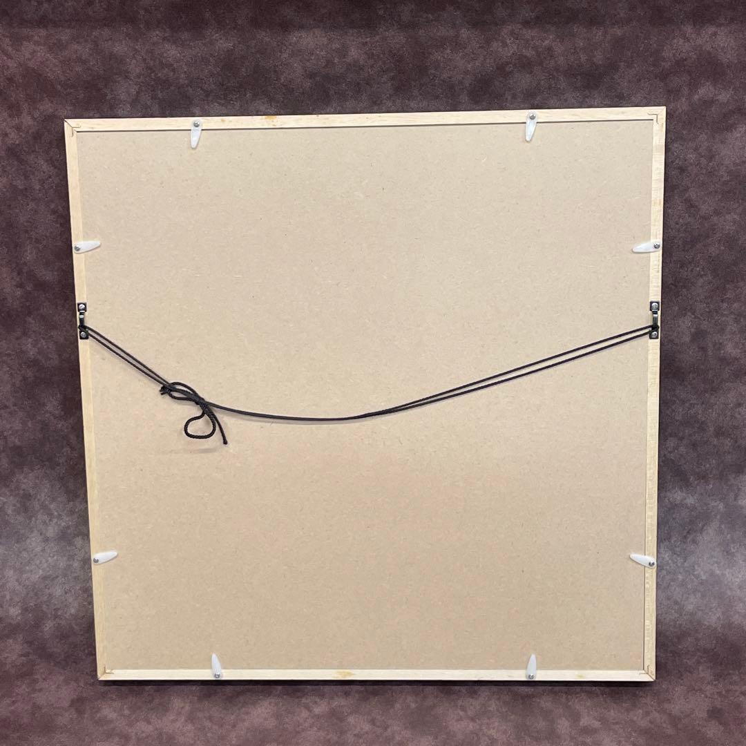 【美品】御木幽石　無事　地蔵 和紙 ファブリックパネル 大