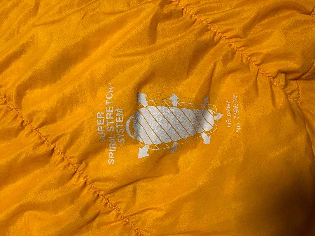 モンベル ウルトラライトスーパースパイラル ダウンハガー #2 ダウンシュラフ