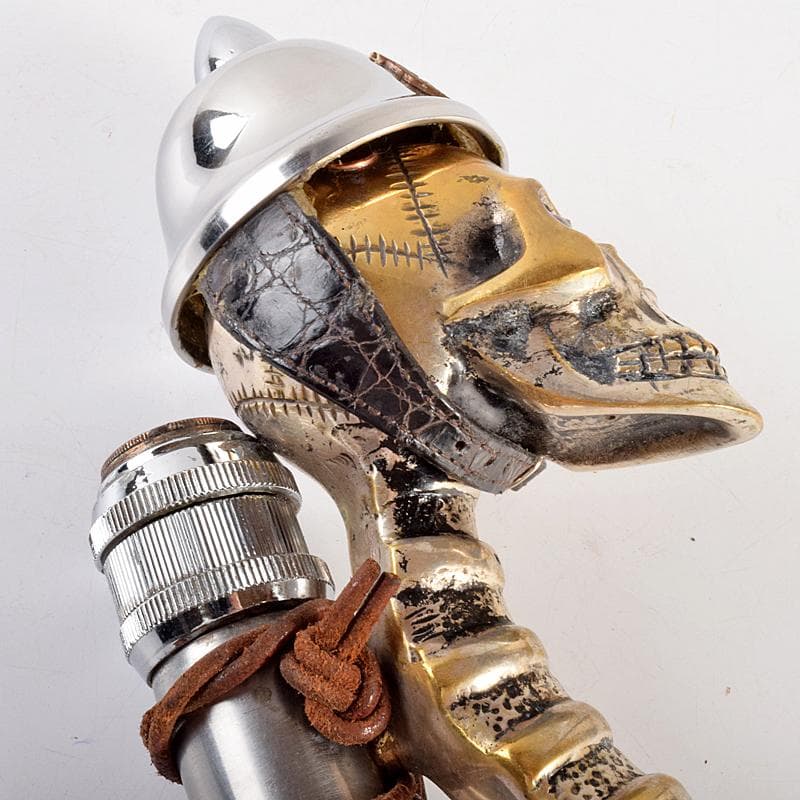 シンガポール　髑髏ヘッド　スカルヘッド　ステッキ　杖　コスプレ　D　R5056B