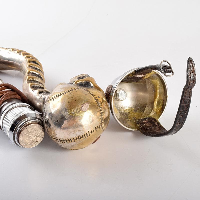 シンガポール　髑髏ヘッド　スカルヘッド　ステッキ　杖　コスプレ　D　R5056B