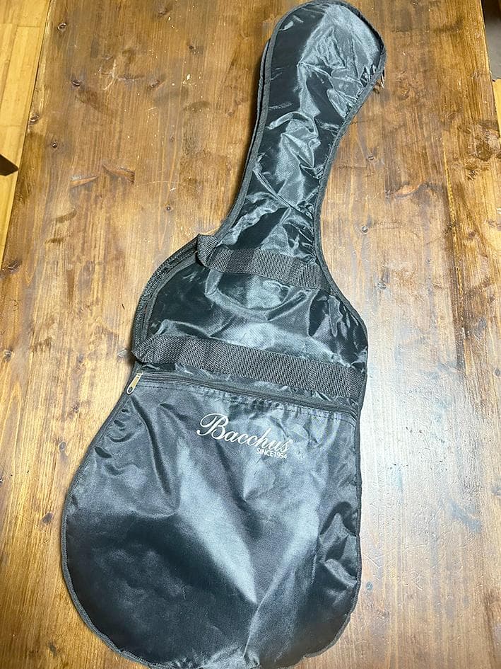 ソフトケース付き　ストラトタイプ　エレキギター　マットブラック