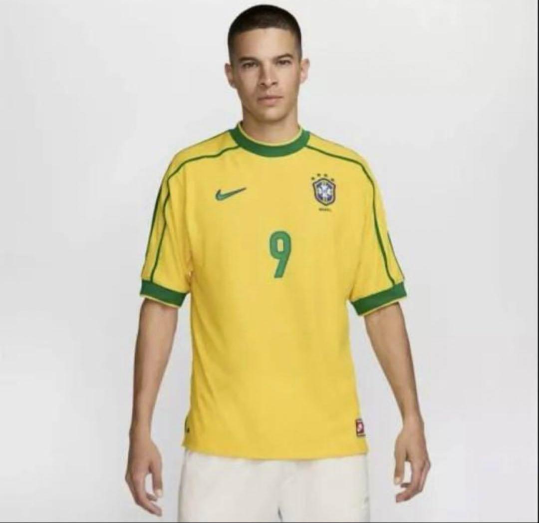 Nike Brazil 1998 Soccer ブラジル代表 9 Ronaldo