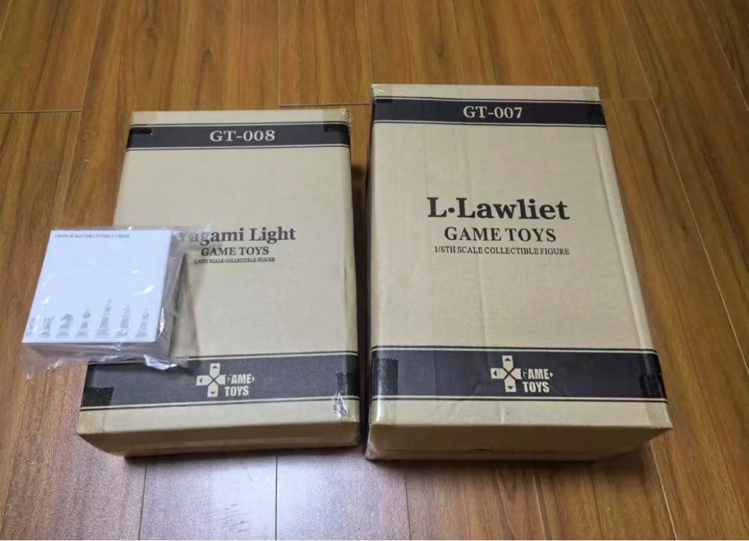 デスノート エル L 夜神月 GT007 +GT008 可動フィギュア