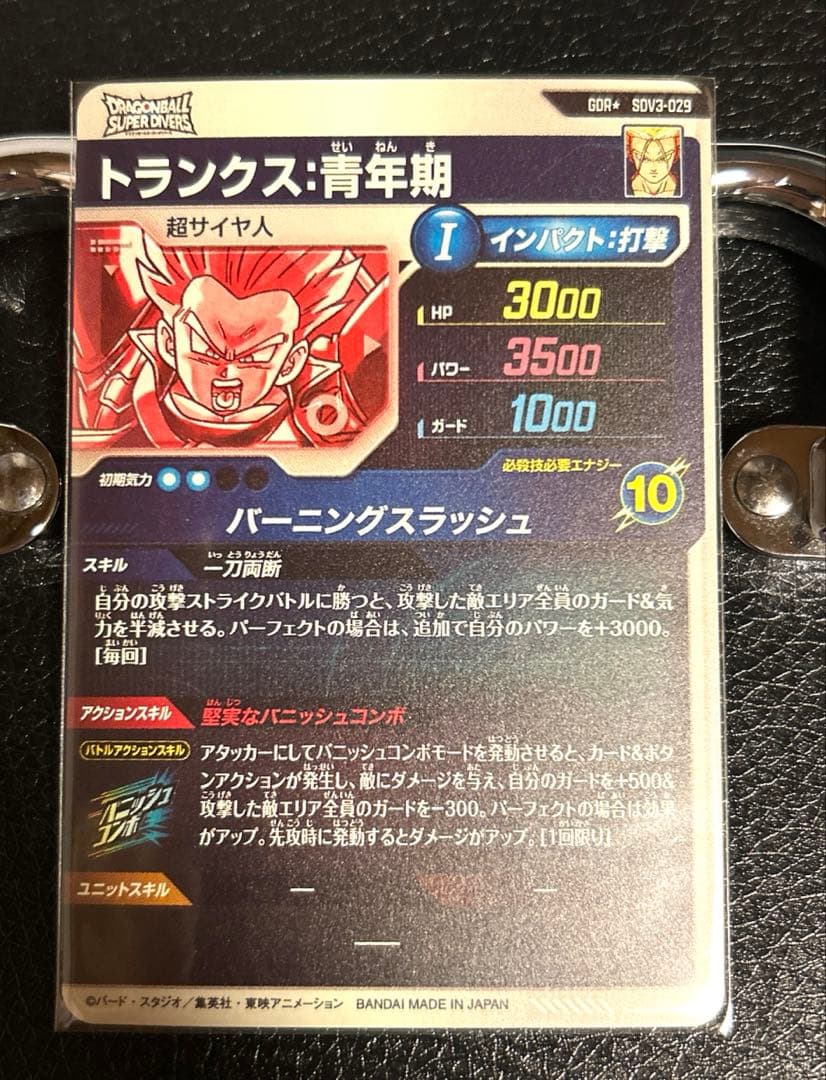 ダイバーズ　トランクス青年期　パラレル