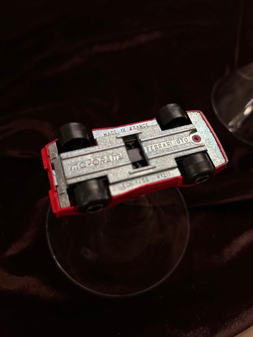 Ferrari GTO フェラーリカクテルグラス　 ミニカー