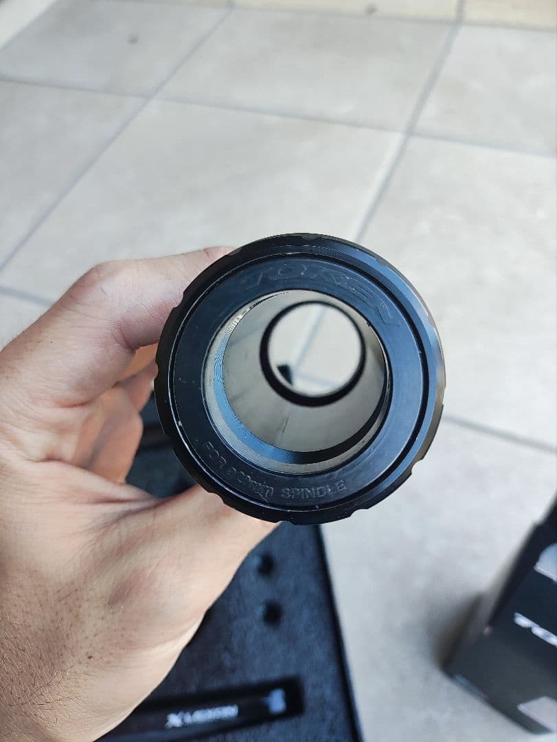 LEXON カーボンクランク 165mm チタン29mm + TOKEN BB