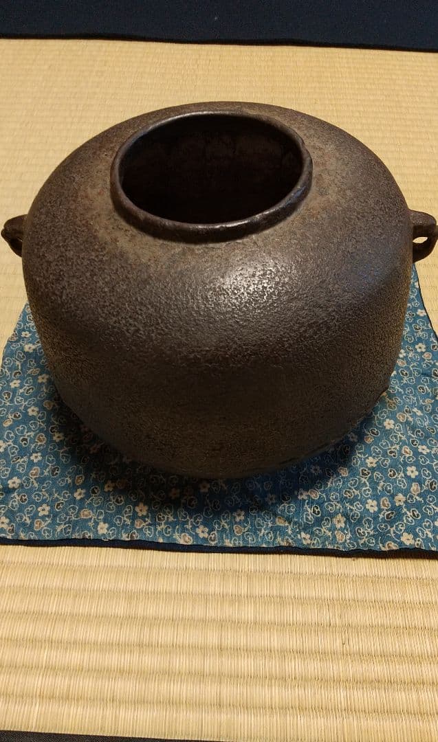 時代 尻張釜 (炉用)
