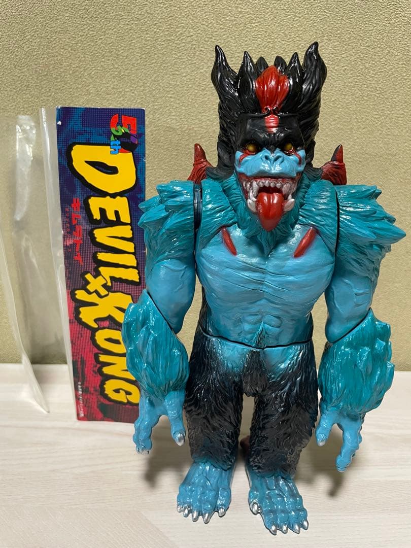 キムラトイ DEVIL × KONG デビルマンカラー　ソフビ
