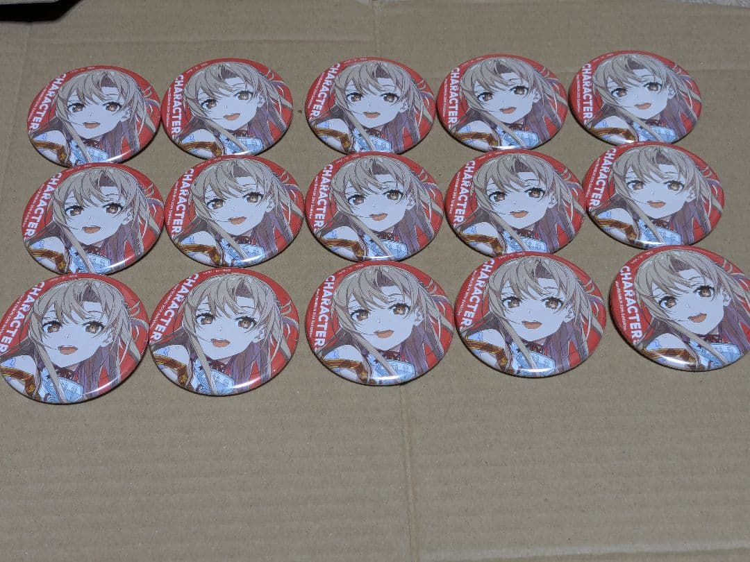 abec bunbun トレーディング缶バッジ アスナ 15個